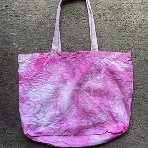 Tote Bag Tye-Dye Pink The Bag is 20 x 16 inches